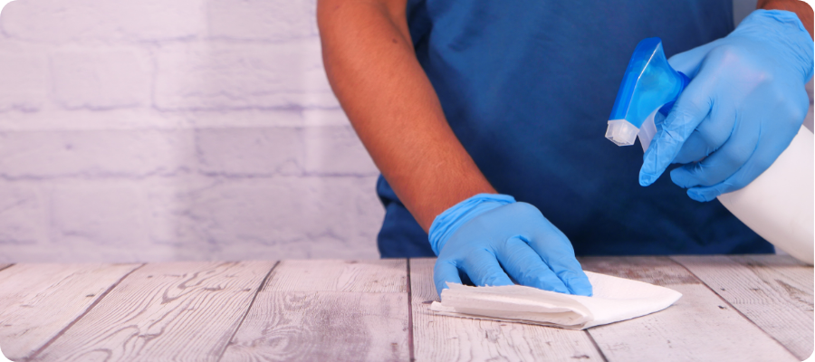 Désinfection des surfaces