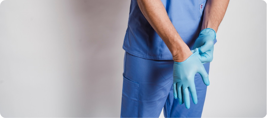 Gants médicaux