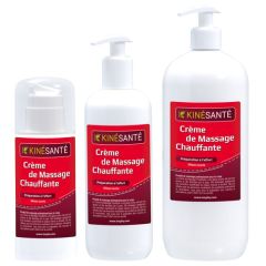 Crème de massage chauffante - Kinésanté