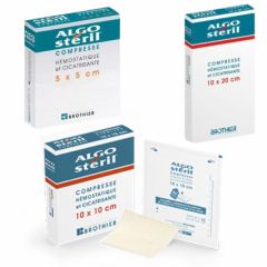 Compresse hémostatique et cicatrisante - Brothier labo