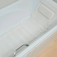 Tapis de bain avec dossier confort - Identités