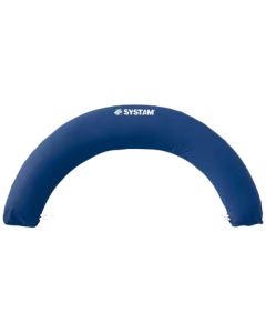Coussin demi-lune microfibres avec housse amovible - Systam