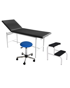 Pack divan d'examen Eco avec tabouret et marchepied – Vog Medical