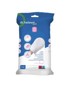 Gant de toilette pré humidifié - Aqua