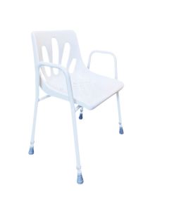 Chaise de douche fixe réglable et englobante - Identités
