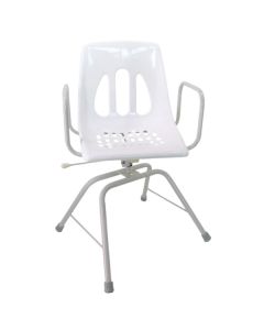 Chaise de douche fixe pivotante - Identités