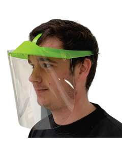 Ecran de protection à visière verte - Comed