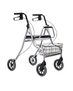 Rollator 4 roues 275 gris carbone - Vermeiren