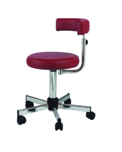 Tabouret avec dossier rotatif - Vog Médical
