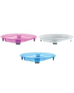 Lot de 12 assiettes antidérapantes 23,5cm - Saint Romain