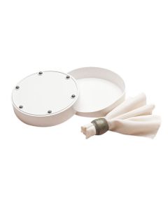Assiette antidérapante avec rebord droit gripware - Identités