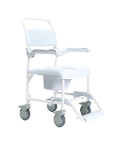 Chaise de douche à roulette pluo - Vermeiren