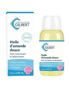 Huile amande douce bébé - Laboratoire Gilbert
