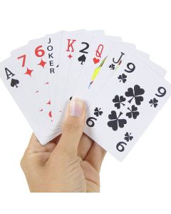 54 cartes à jouer gros caractères - Identités