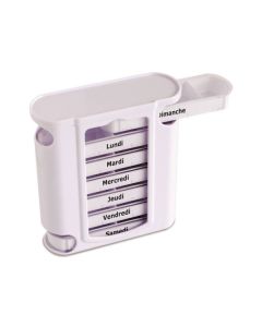 Pilulier hebdomadaire box - Pharmaouest
