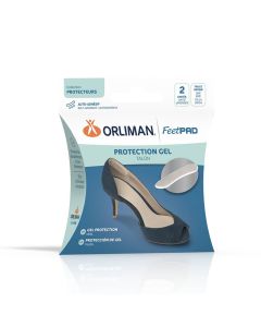 Protection gel talon 2 unités feetpad - Orliman