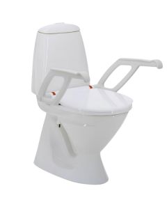 Réhausseur wc avec accoudoirs - Invacare