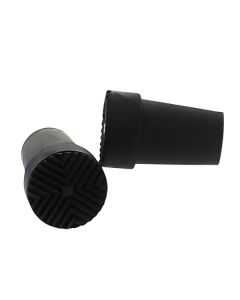 Embout canne ventouse noir - Fayet