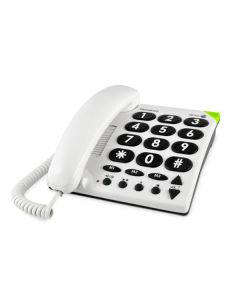 Téléphone filaire DORO EASY 311C Blanc - Holtex